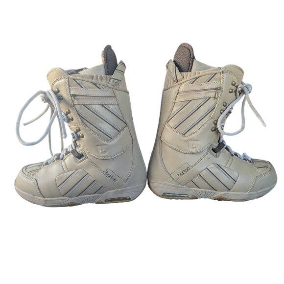 🏂🏼 Burton Sapphire Tan Women's Snowboard Boots - Women's Size 8 🏂🏼 - Picture 8 of 16